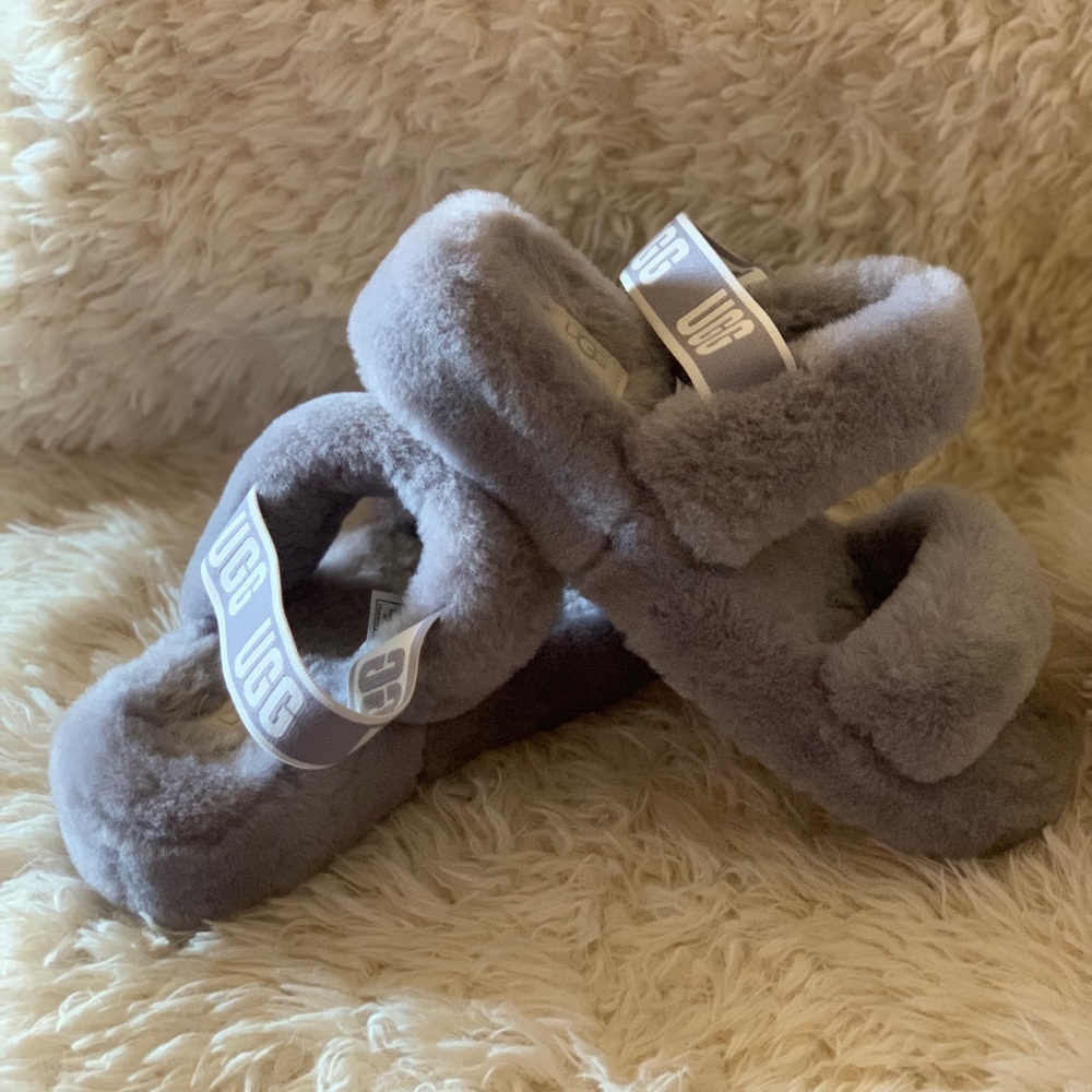 Ugg Oh Yeah Genuine Shearling Slingback Slipper